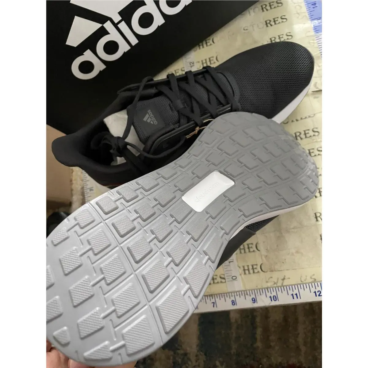 Adidas shoes - Adidas Men Sneakers - Men Sneakers - HO2037 - Charcoal Grey Ornng Multi (UPC: 0191984990873) 4