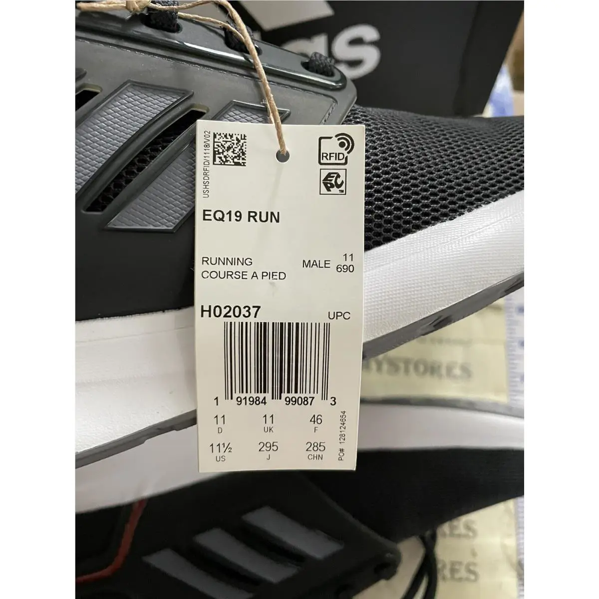 Adidas shoes - Adidas Men Sneakers - Men Sneakers - HO2037 - Charcoal Grey Ornng Multi (UPC: 0191984990873) 6