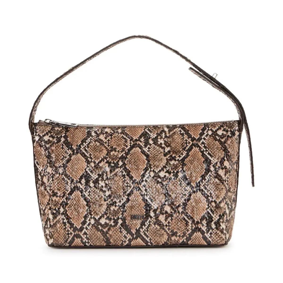 Dkny Women s Tania Demi Shoulder Bag Medium Top Zip Adjustable Strap Multi