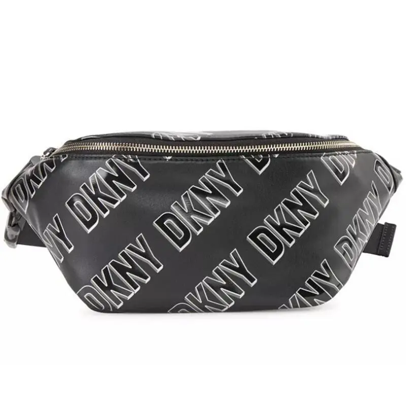Dkny Tilly Sling Bag Logo Belt Bag Black by DKNY