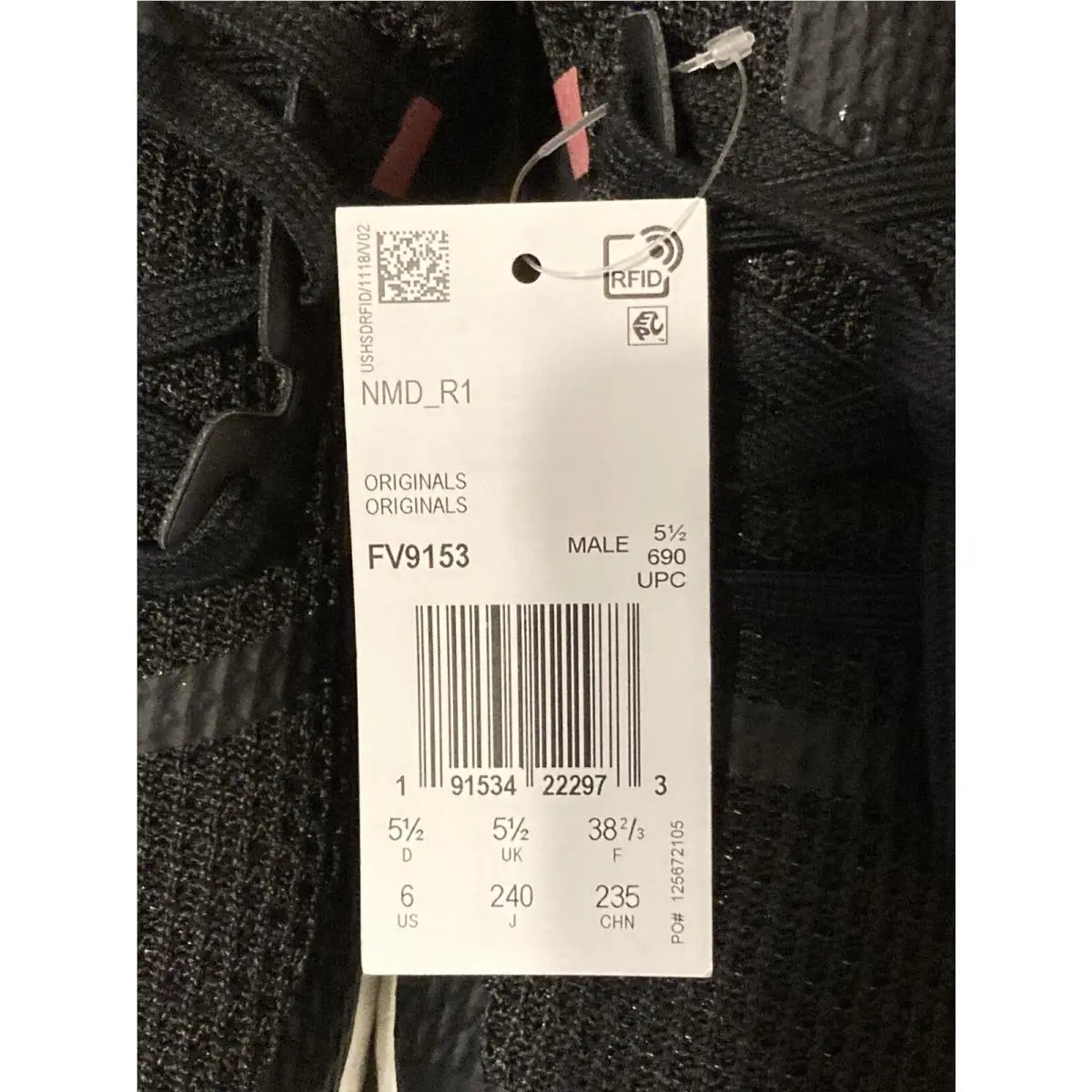 Adidas shoes - adidas NMD Runner - NMD Runner - FV9153 - Black (UPC: 0191534222973) 5