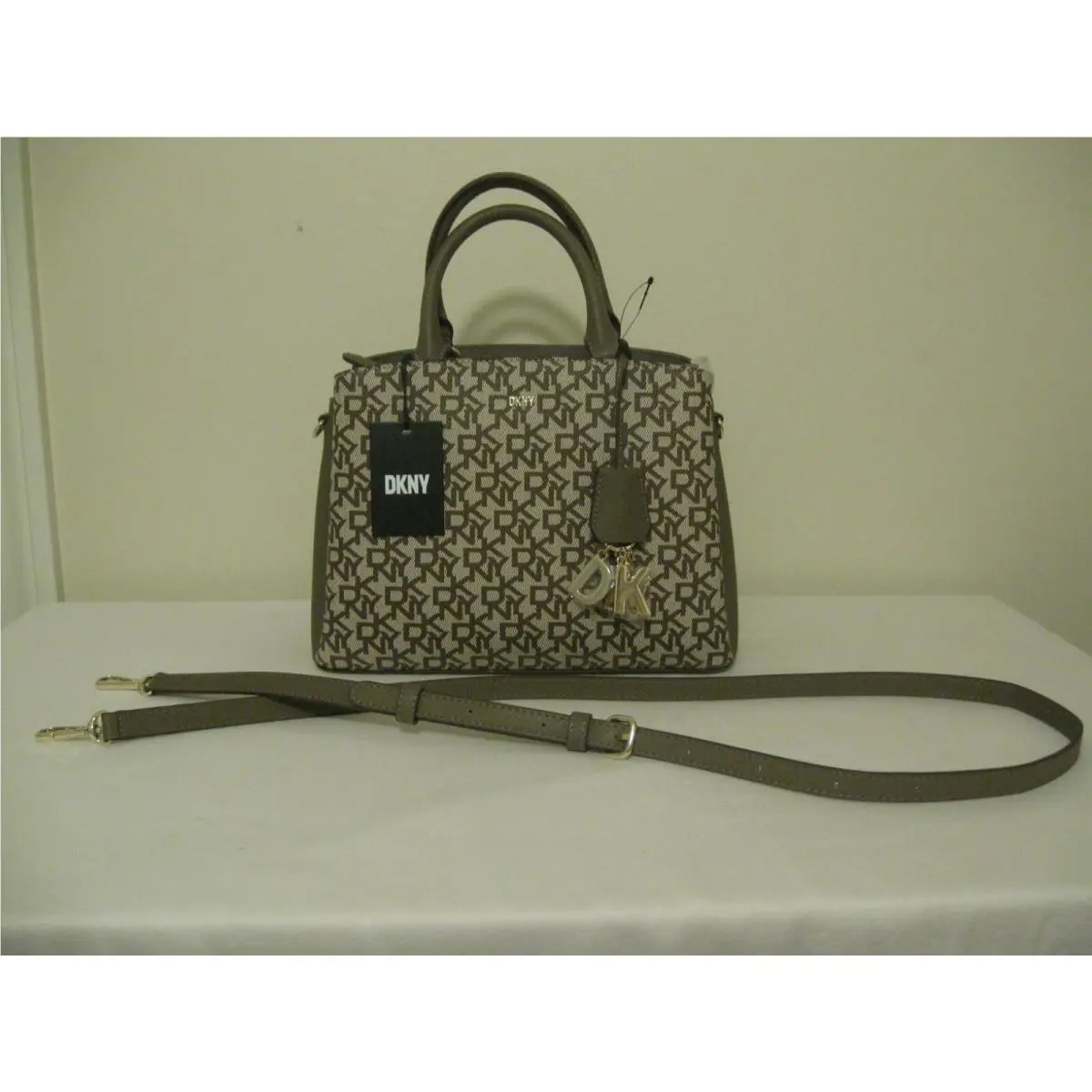 Donna Karan York Paige Medium Satchel . .authentic