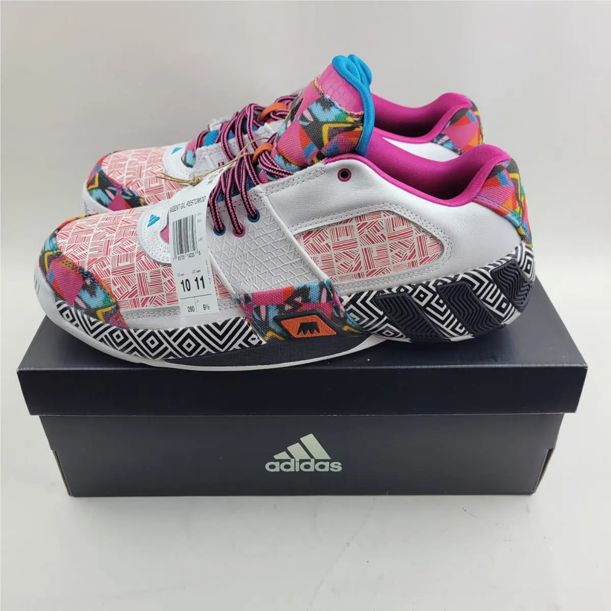 Adidas shoes - Adidas Agent - Agent - White/Multicolor, Main: White (UPC: 195735143358) 0
