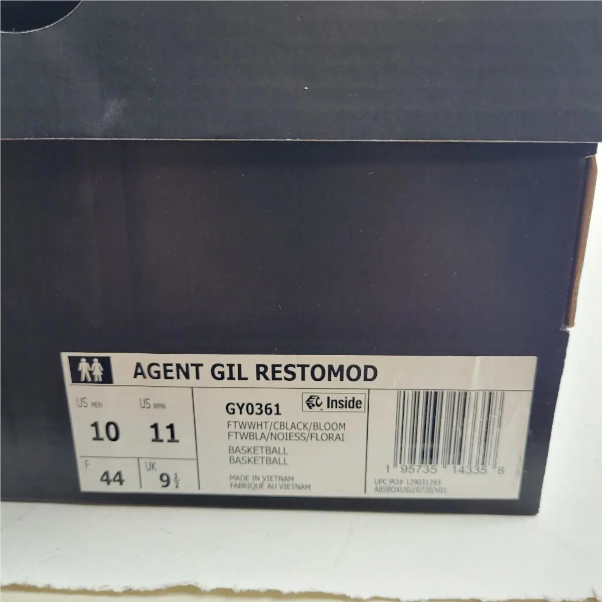 Adidas shoes - Adidas Agent - Agent - White/Multicolor, Main: White (UPC: 195735143358) 3