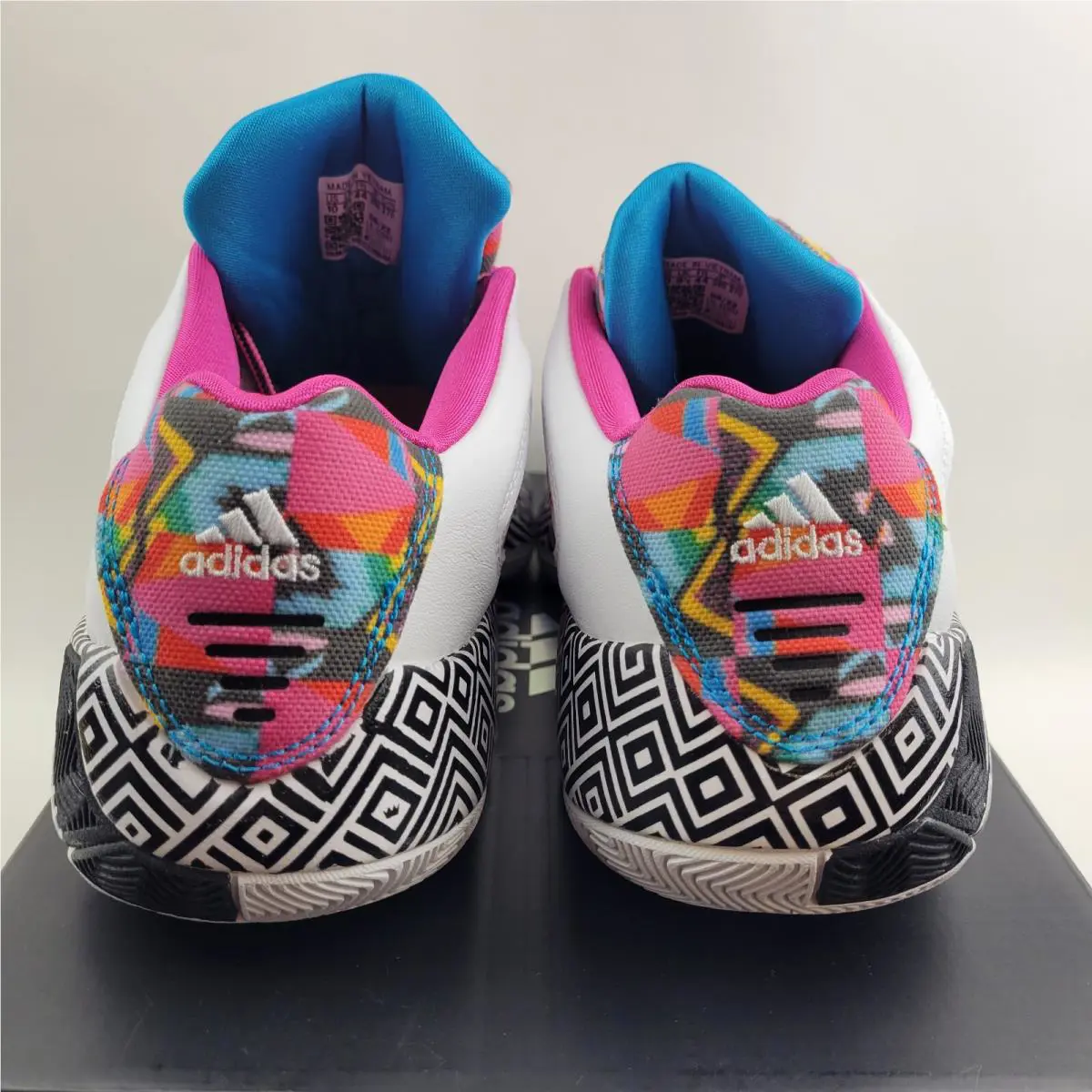 Adidas shoes - Adidas Agent - Agent - White/Multicolor, Main: White (UPC: 195735143358) 5