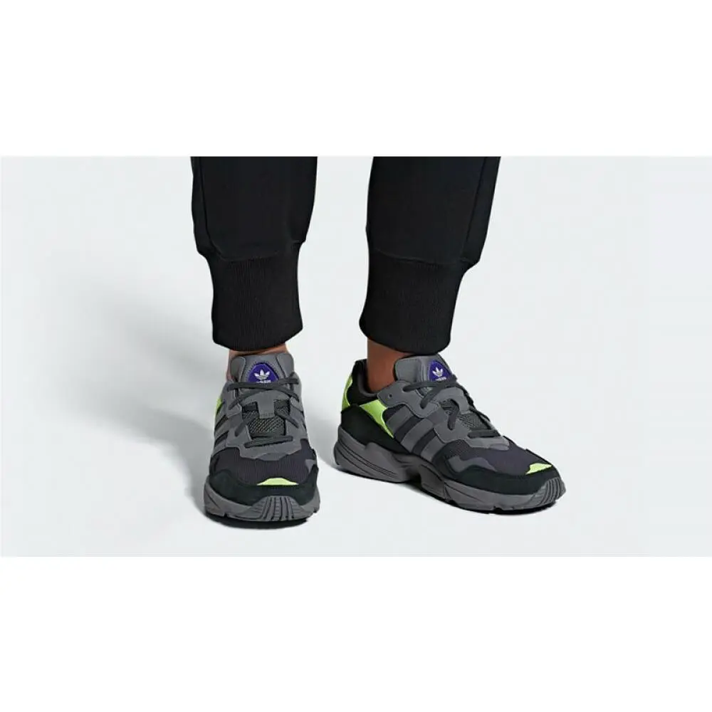 Adidas shoes - Black Green - F97180 3