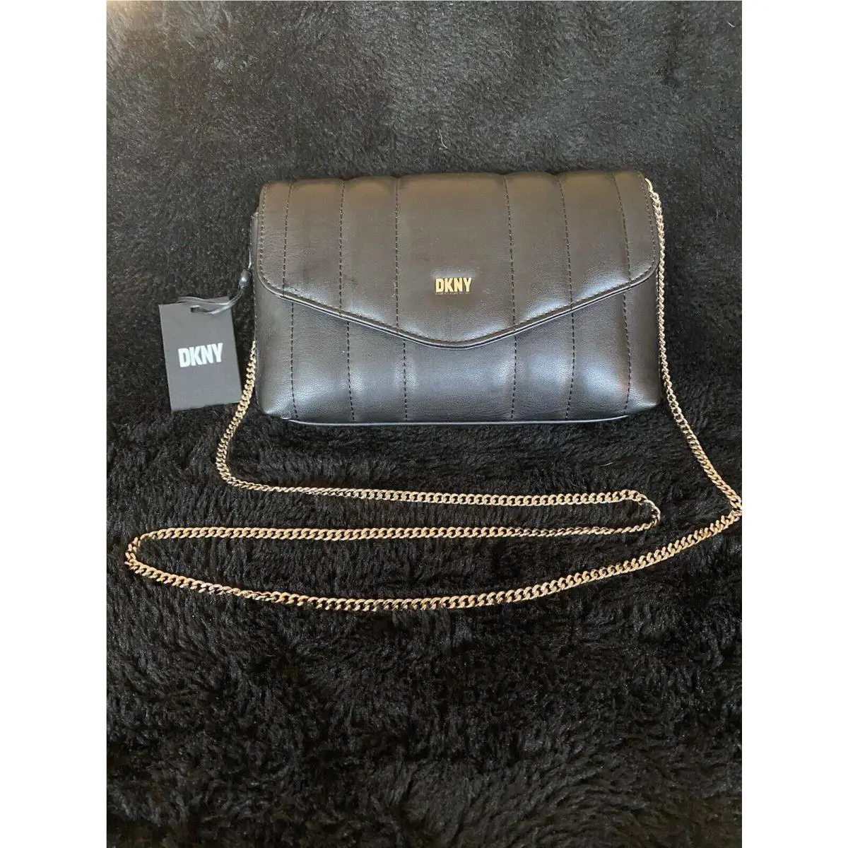 Dkny Lexington Clutch Gorgeous Amazing Bag Black