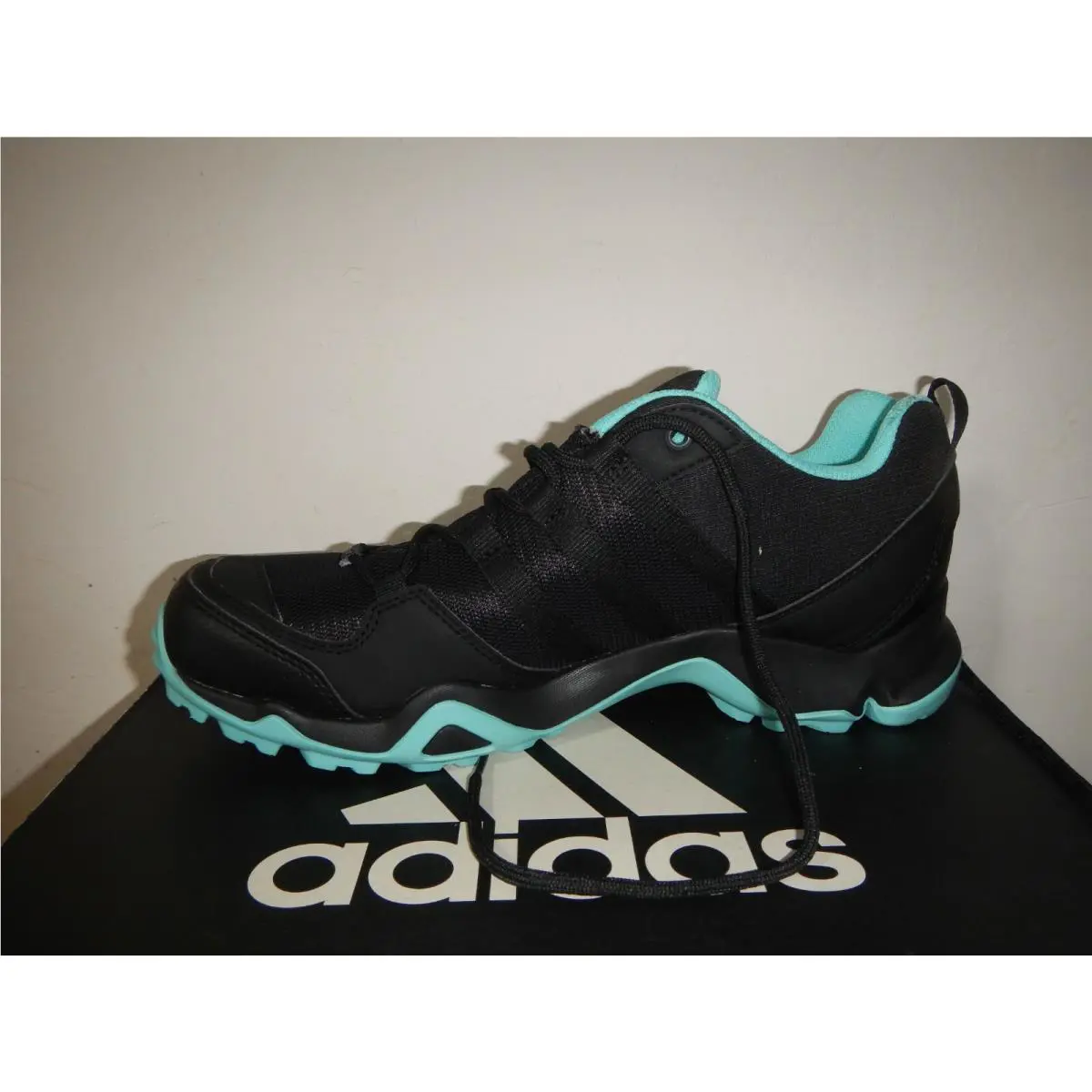 Adidas shoes - adidas AX2 - BA9655 - Black with Turquoise (UPC: 889766540940) 0