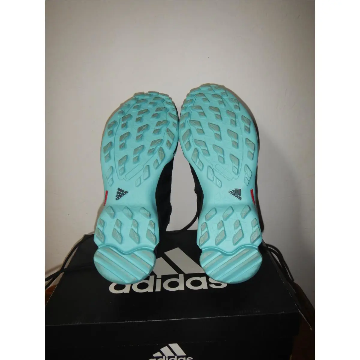 Adidas shoes - adidas AX2 - BA9655 - Black with Turquoise (UPC: 889766540940) 2