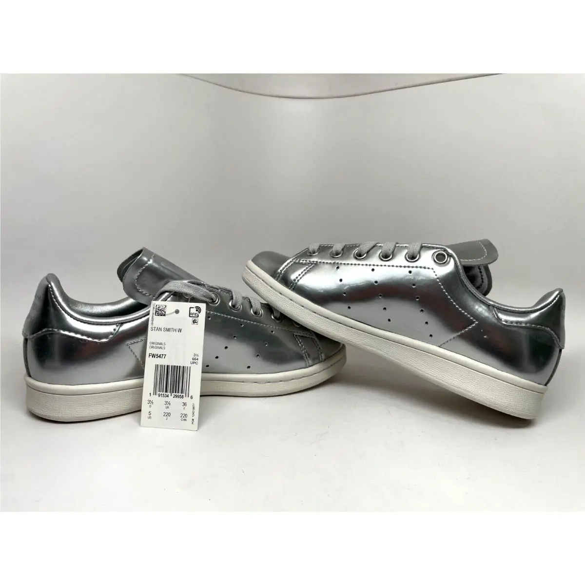 Adidas shoes - adidas Stan Smith - Stan Smith - FW5477 - Silver Metallic 1