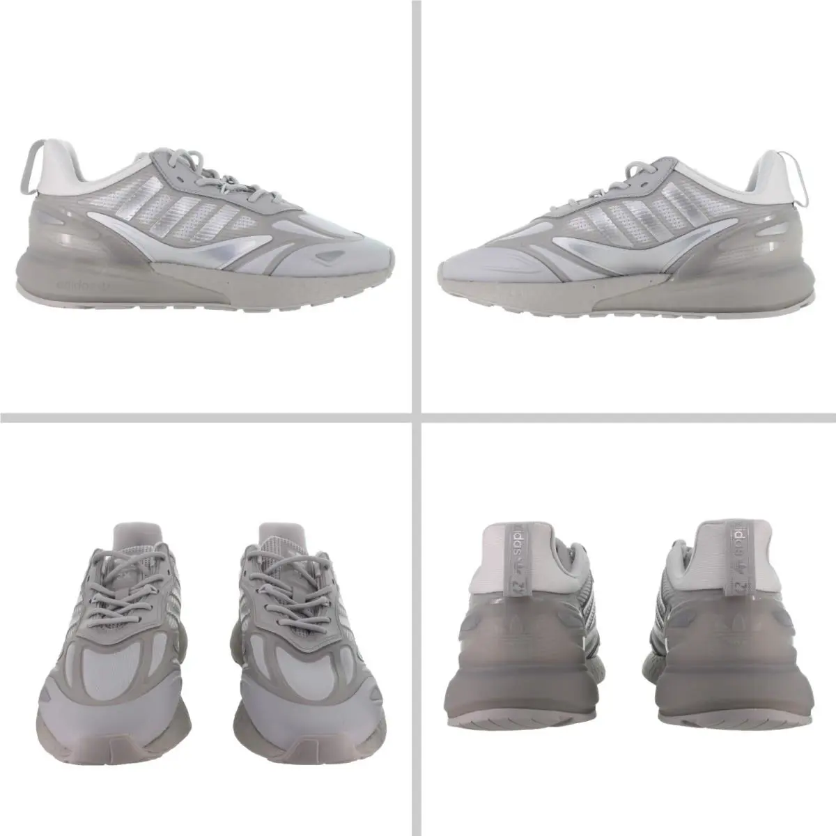 Adidas shoes - Adidas Originals ZX 2K BOOST 2.0 - GZ7745 - Grey Two, Matte Silver 2