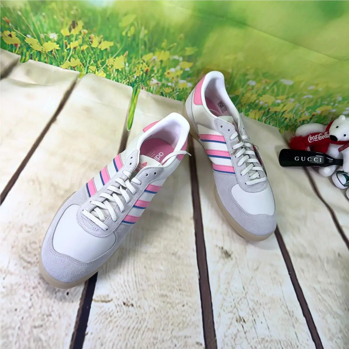 Adidas shoes - Adidas Squash Indoor - Squash Indoor - IG1385 - Light Grey/Multicolor 0
