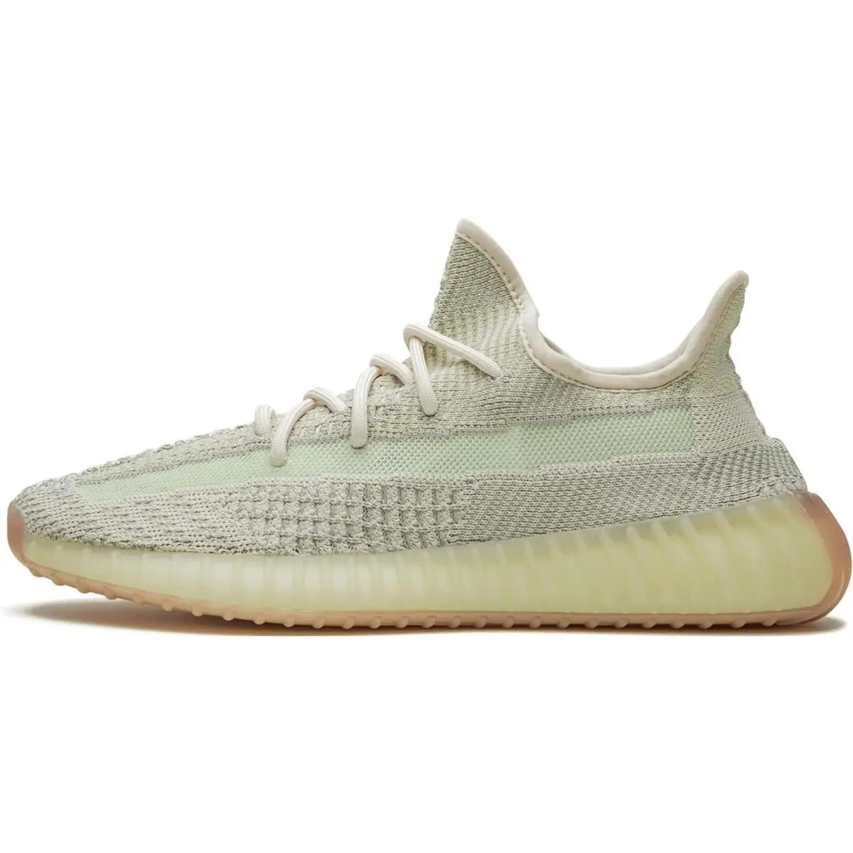Adidas Size 11.5 - Yeezy Boost 350 V2 Citrin Non-reflective - FW3042