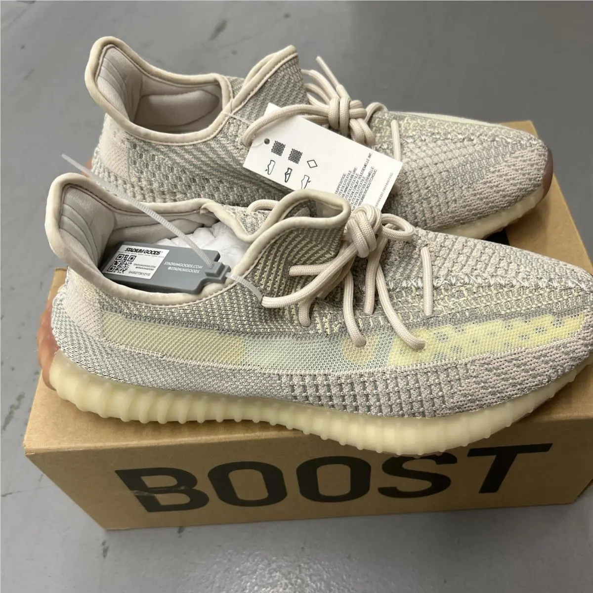 Adidas shoes - adidas Yeezy Boost 350 V2 - FW3042 - Yellow 1