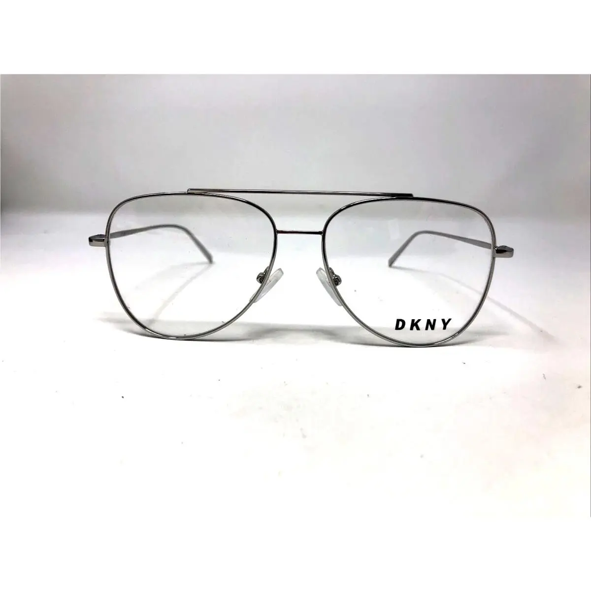 Dkny Eyeglasses Frames DK1004 030 54-15-135 Silver Full Rim B190 by DKNY