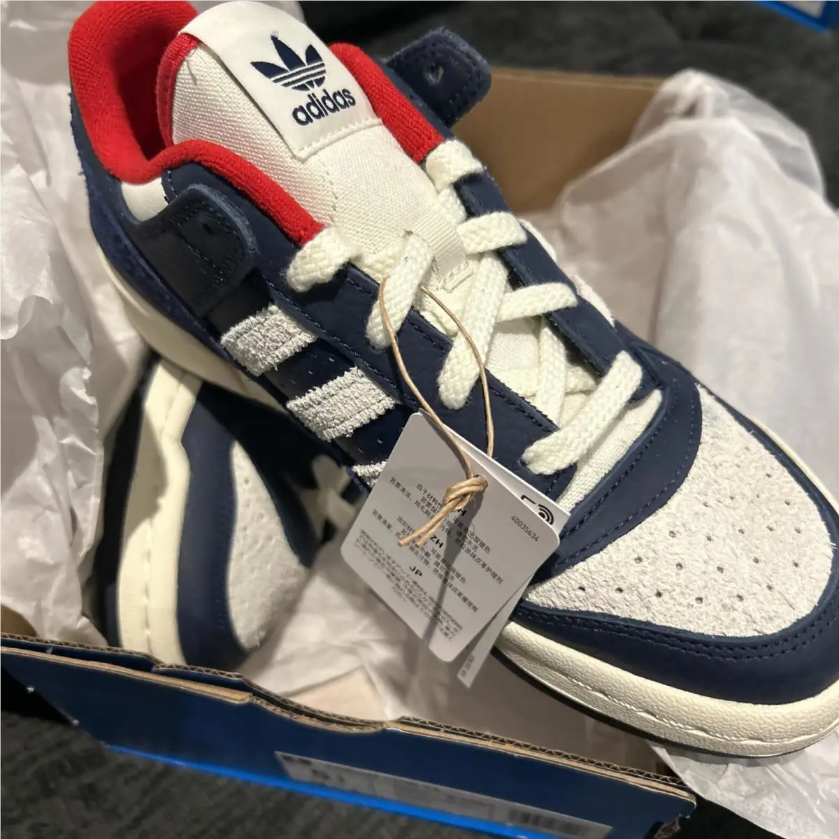 Adidas shoes - adidas Forum Low - Forum Low - Blue (UPC: 0196472071416) 1
