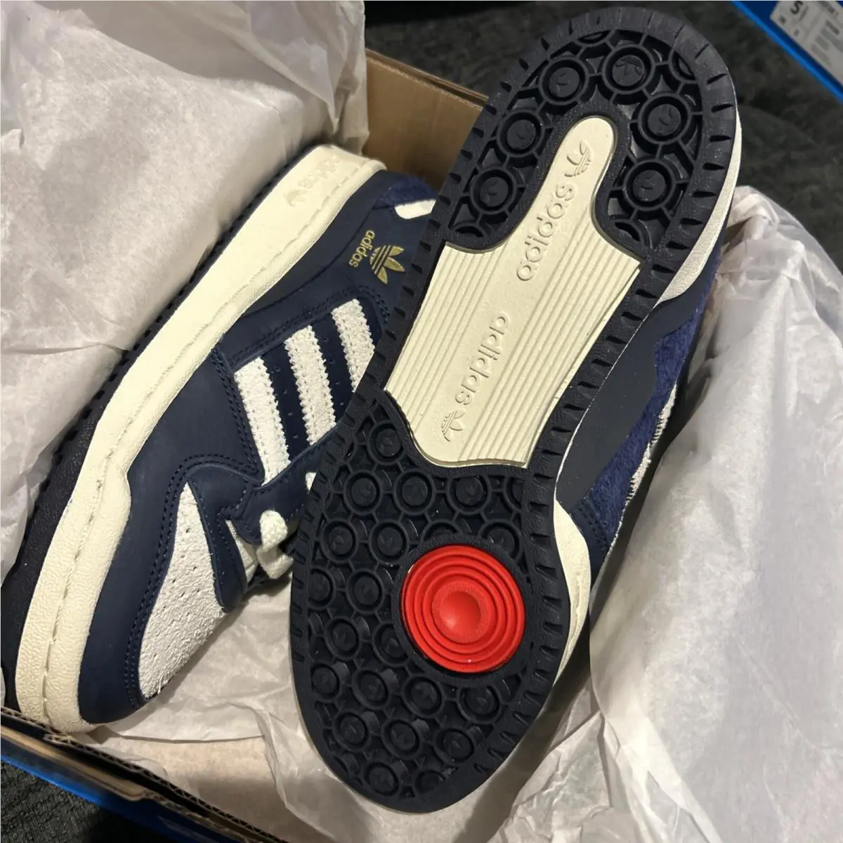 Adidas shoes - adidas Forum Low - Forum Low - Blue (UPC: 0196472071416) 3