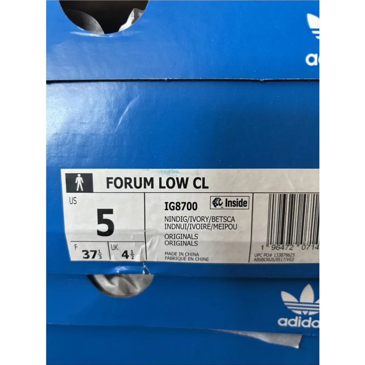 Adidas shoes - adidas Forum Low - Forum Low - Blue (UPC: 0196472071416) 4