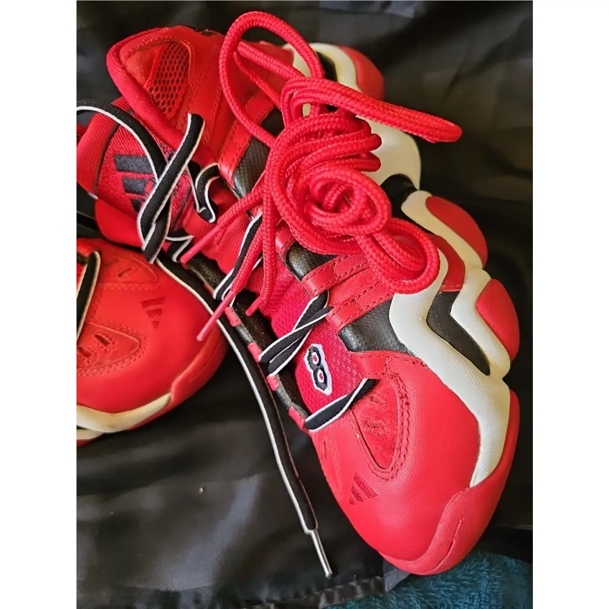 Adidas shoes - adidas Crazy 8 - Crazy - Red 4
