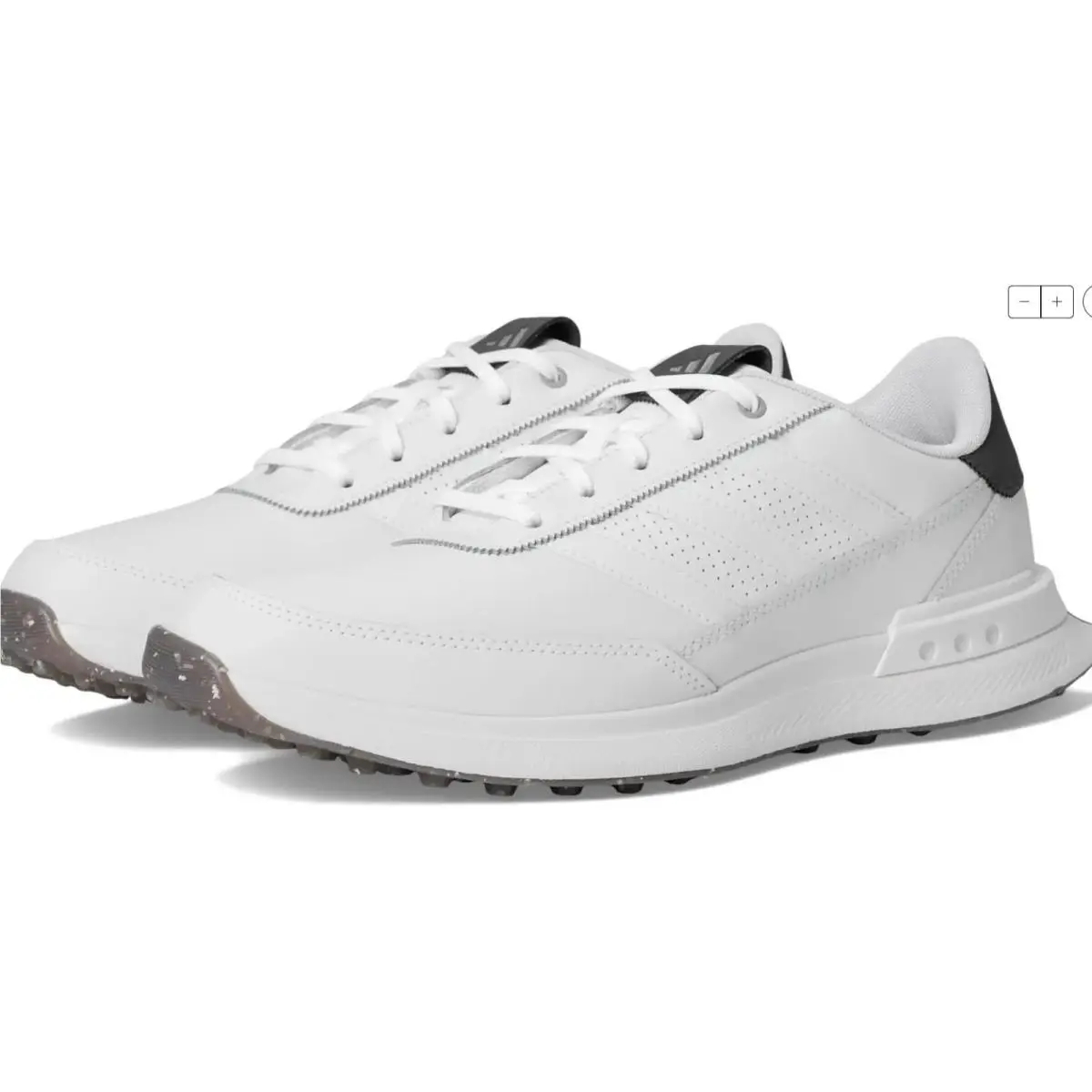 Adidas S2G SL Leather 24 Spikeless Cloud White Sz 8.5 IF0298 Golf Shoes