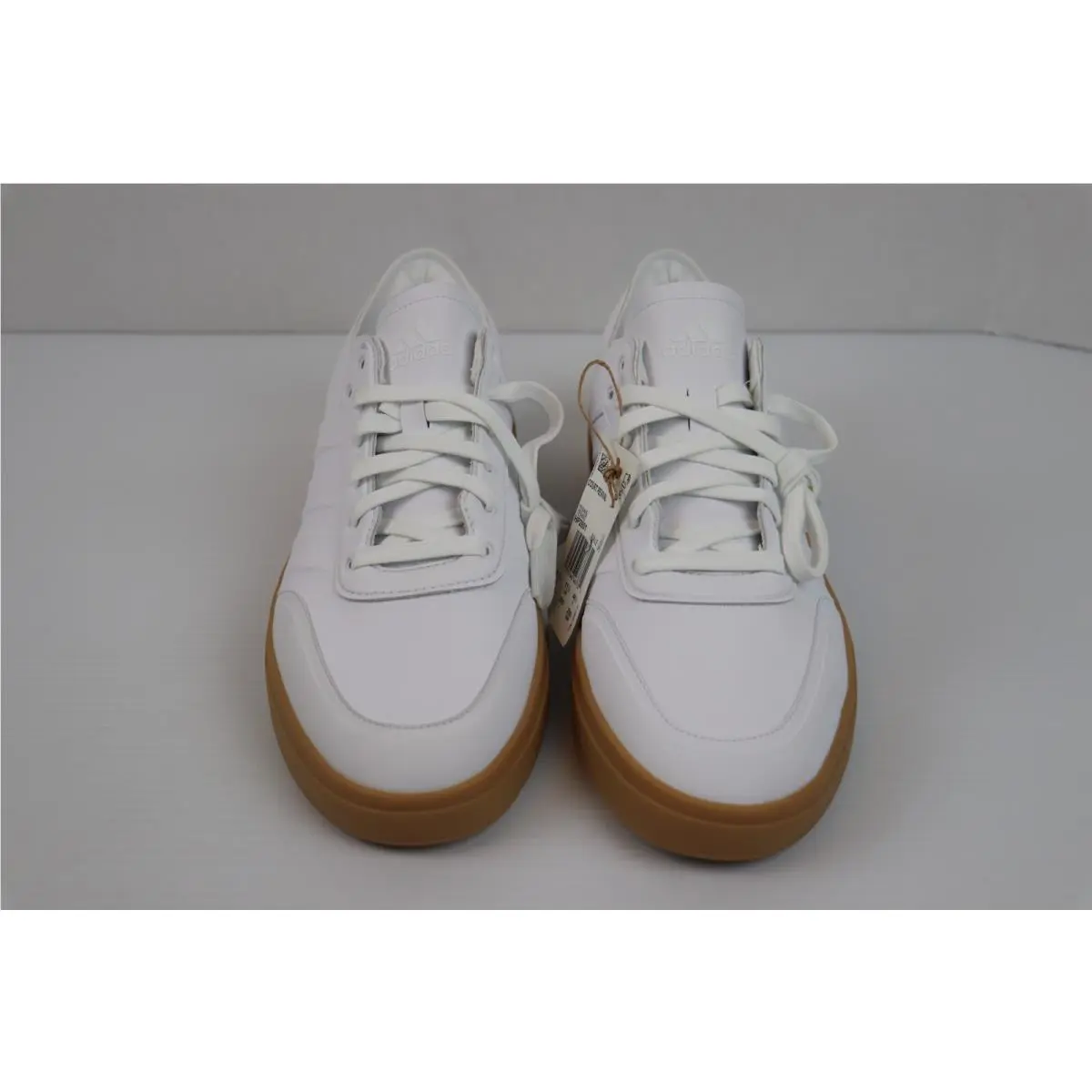 Adidas shoes - adidas Court - Court - Cloud White/Gum, Main: White (UPC: 195746470429) 4