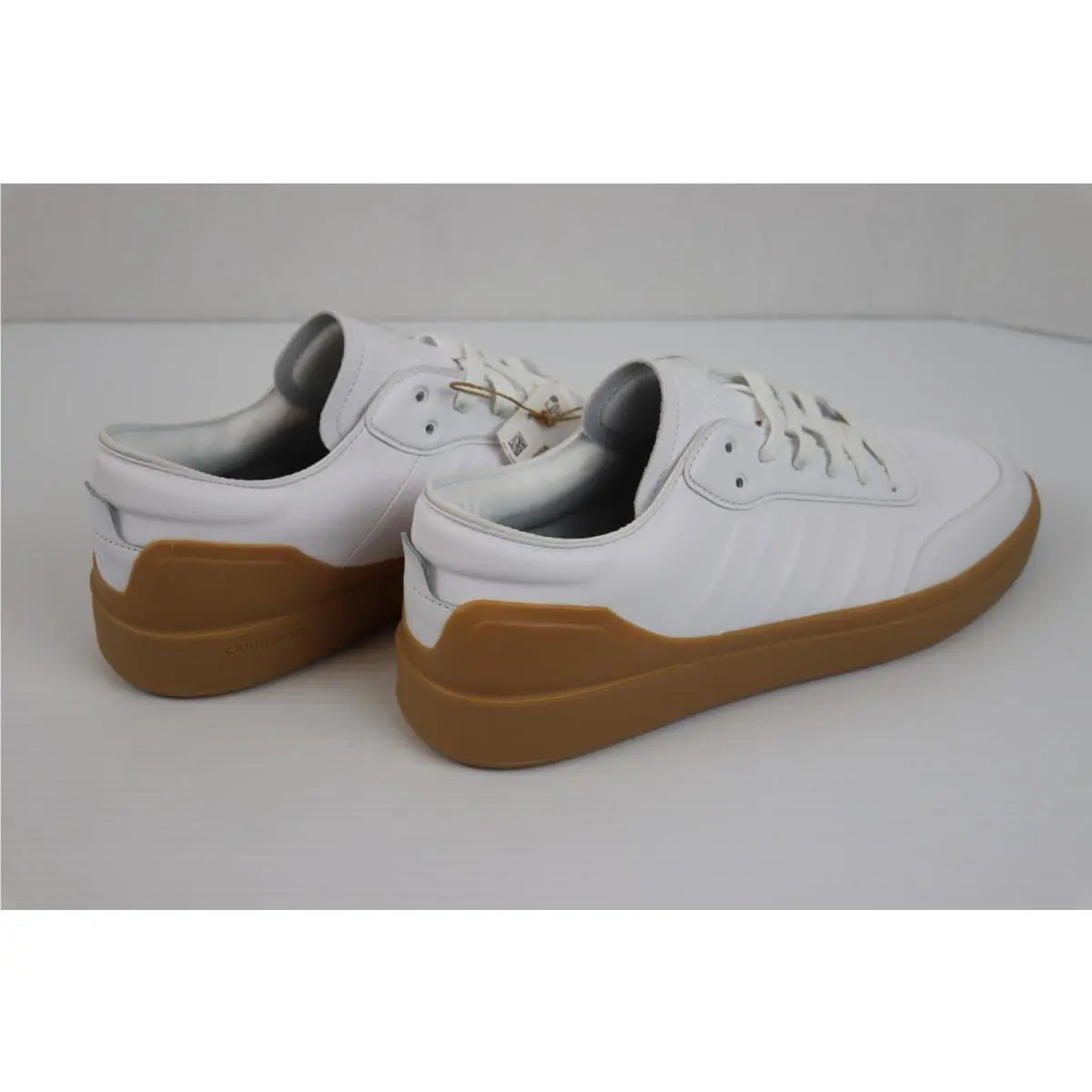 Adidas shoes - adidas Court - Court - Cloud White/Gum, Main: White (UPC: 195746470429) 6