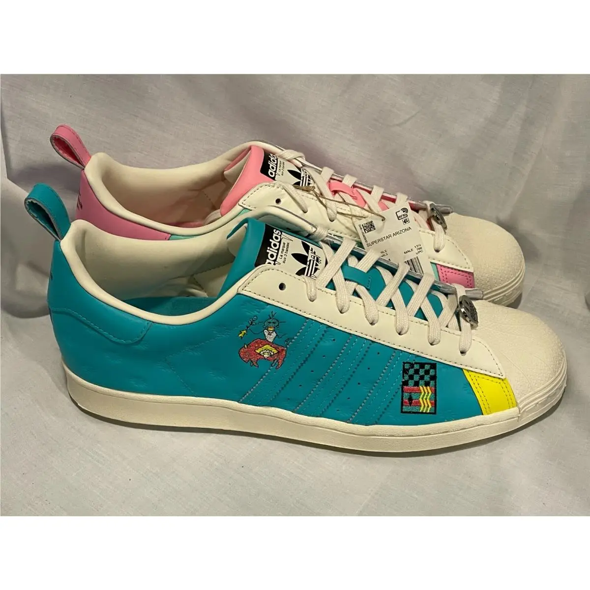 Adidas x Arizona Iced Tea Collab Superstar GZ2861 Men`s Sz. 10