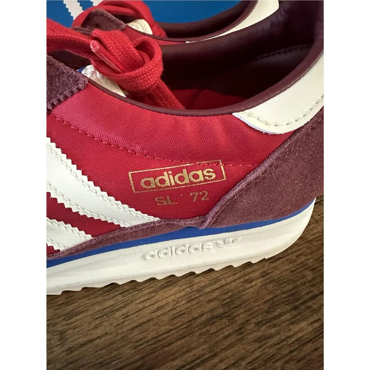 Adidas shoes - adidas SL 72 - 1280 - Shadow Red/Off White/Blue 0