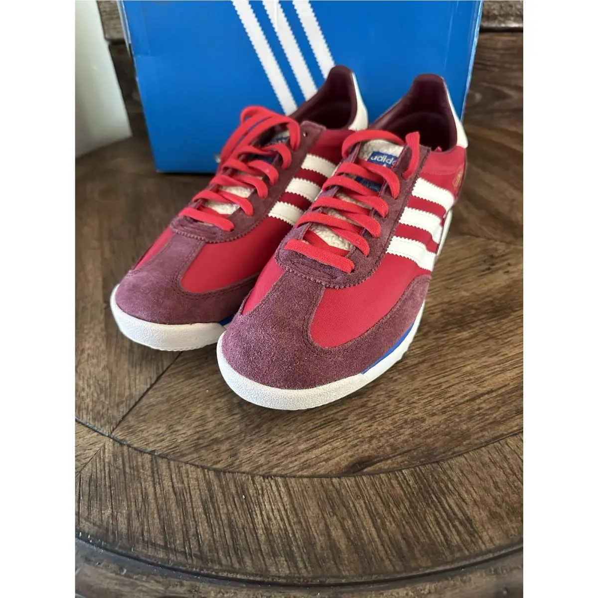 Adidas shoes - adidas SL 72 - 1280 - Shadow Red/Off White/Blue 1