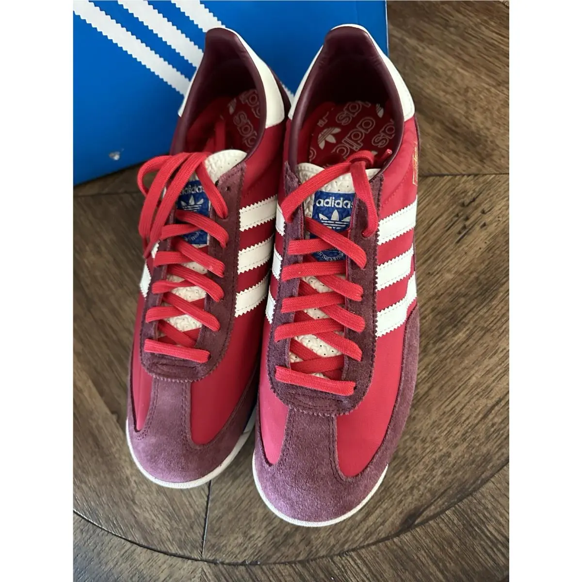 Adidas shoes - adidas SL 72 - 1280 - Shadow Red/Off White/Blue 2