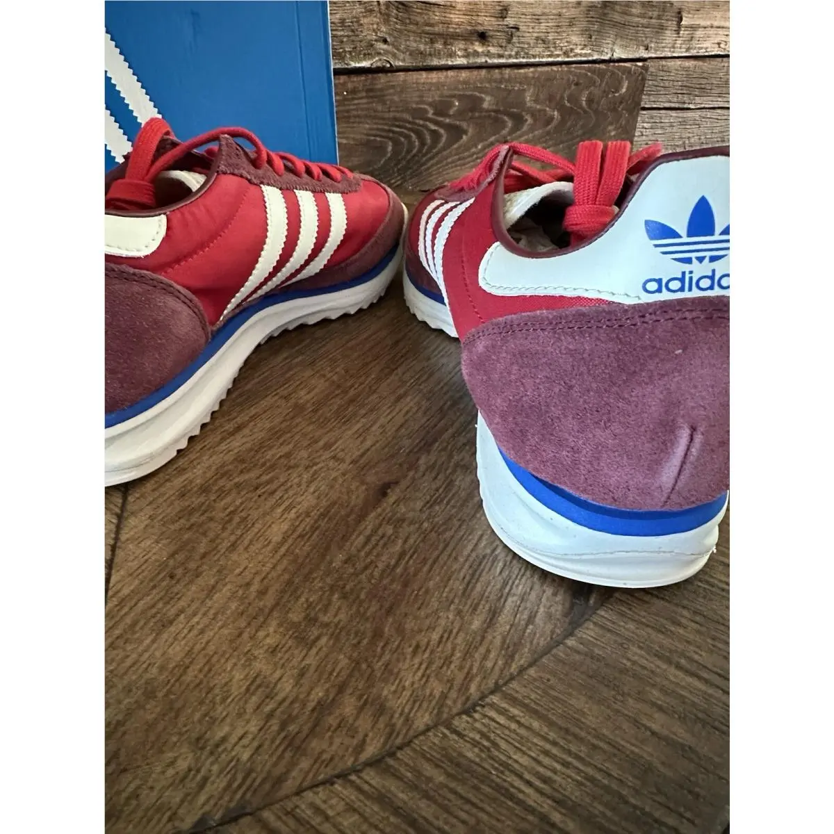 Adidas shoes - adidas SL 72 - 1280 - Shadow Red/Off White/Blue 3