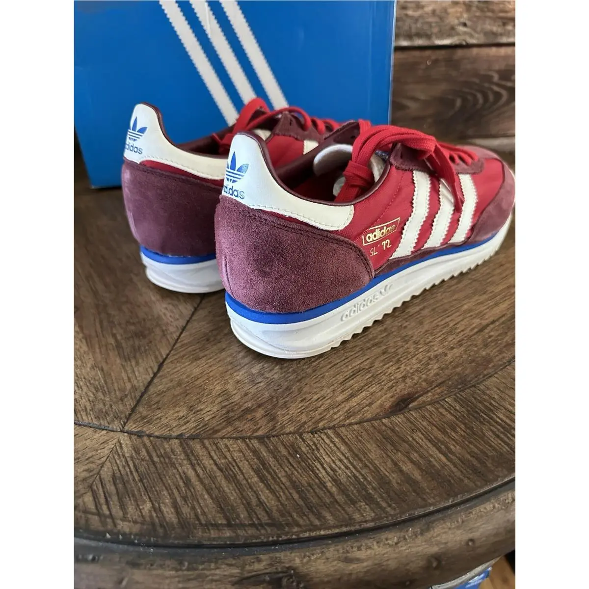 Adidas shoes - adidas SL 72 - 1280 - Shadow Red/Off White/Blue 4