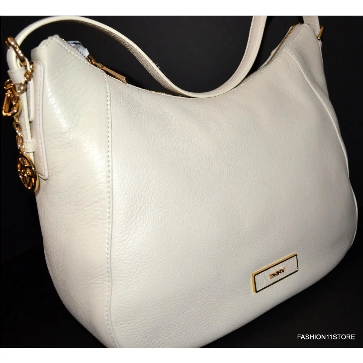 Dkny Soft Ego Leather Hobo Leather Bag Purse Handbag Sac Bolsa