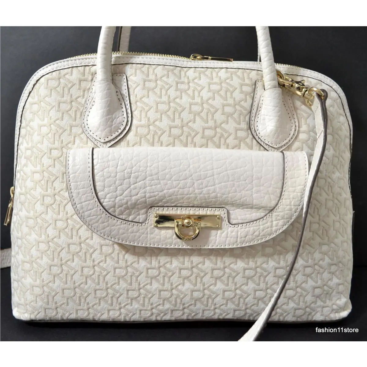 Dkny Beekman T&c Beekman T C W/french Grain Leather Bag Bolsa Sac Väska Handtasche Сумка