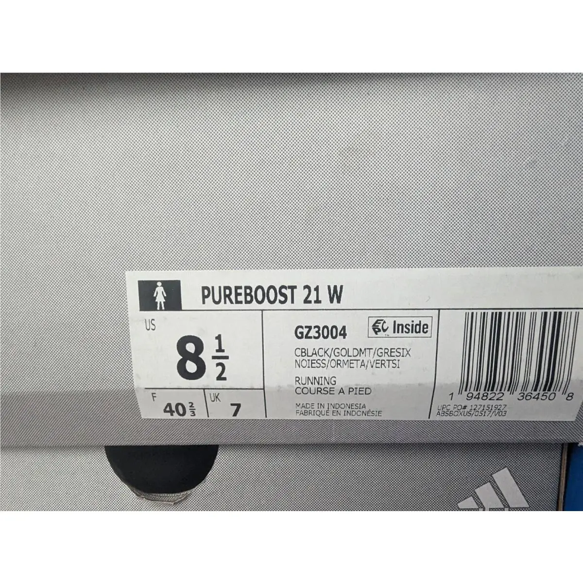 Adidas shoes - adidas PureBoost 21 - PureBoost - White/Core Black/Core Black 4