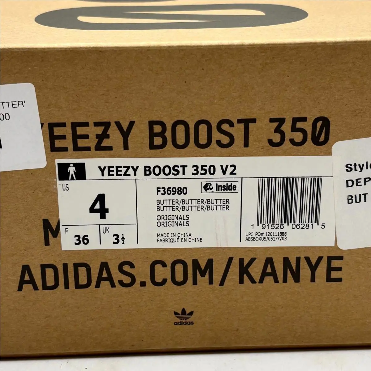 Adidas shoes - Adidas Yeezy Boost 350 V2 F36980 - F36980 - Butter (UPC: 191526062815) 8