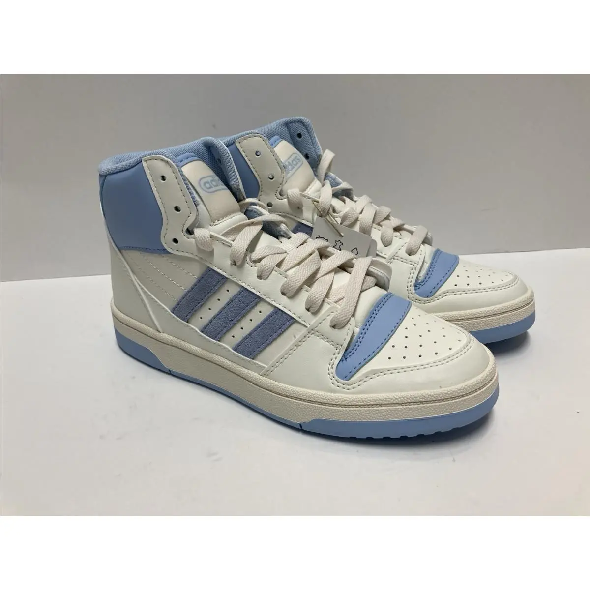 Break Start Mid White/blue Women’s Size 6.5 by Adidas