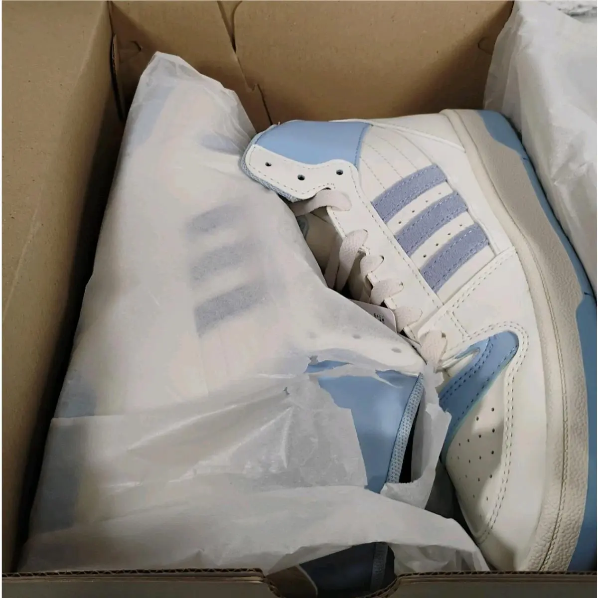 Adidas shoes - adidas Mid - Mid - IH7879 - White/Baby Blue (UPC: 196477727202) 4