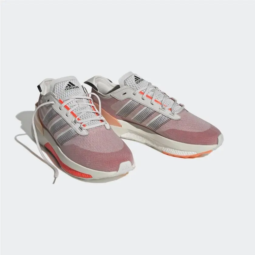 Adidas shoes - HP5974 - Grey/White/Solar Red (UPC: 0195748007180) 6