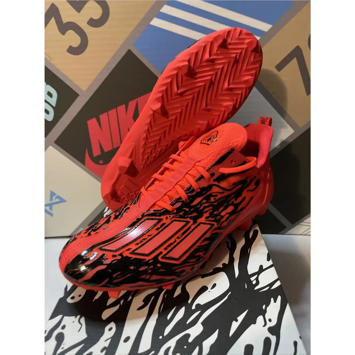Adidas shoes - adidas Adizero - Adizero - IG7207 - Solar Red (UPC: 0195749911578) 5