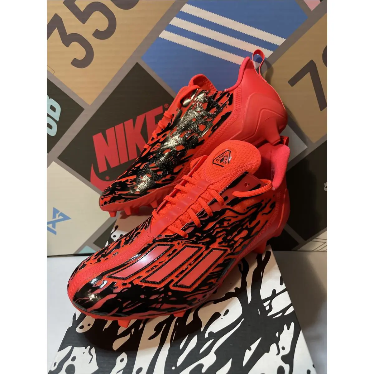 Adidas shoes - adidas Adizero - Adizero - IG7207 - Solar Red (UPC: 0195749911578) 6