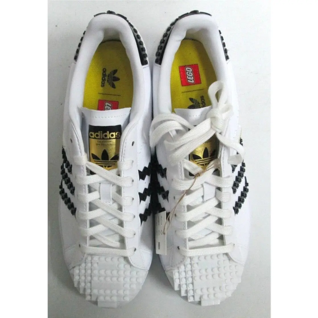 Adidas Originals Lego Superstar Sneakers Mens Size 8 Women`s 9 Shoes GW5270