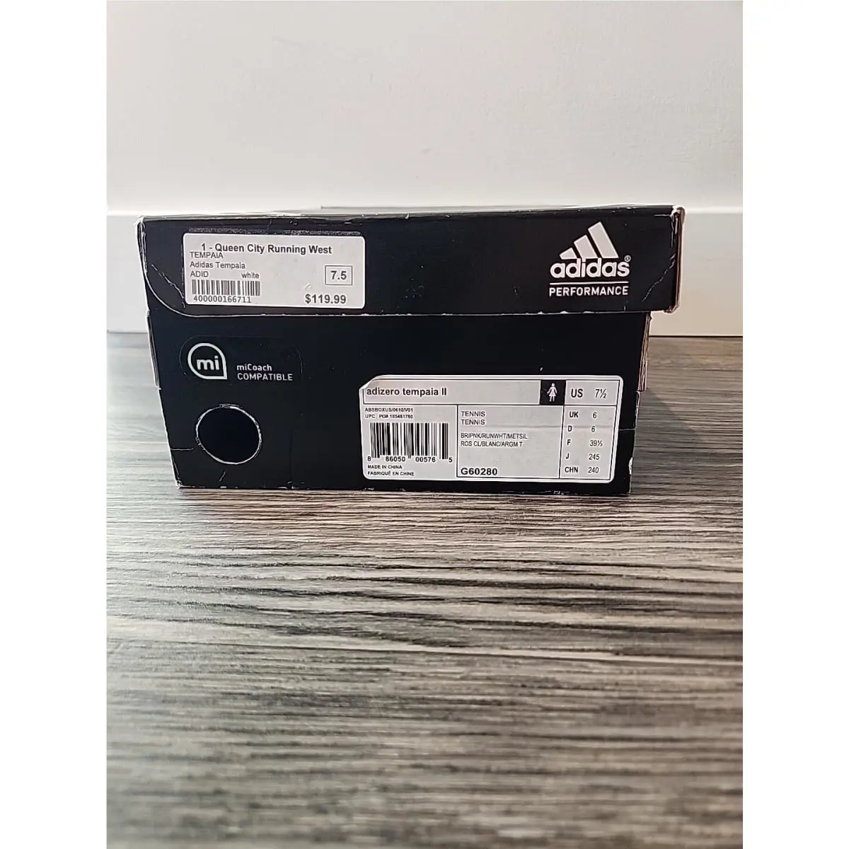 Adidas shoes - Adizero Tempaia II - Adizero Tempaia - G60280 - Pink (UPC: 886050005765) 9