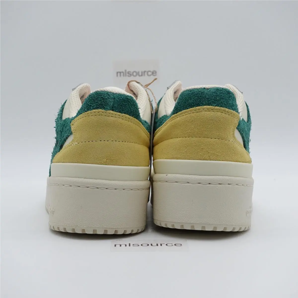 Adidas shoes - adidas Forum Bold - Forum Bold - ID7078 - Beige, Manufacturer: Chalk Sand/Strata Green (UPC: 196463611362) 4