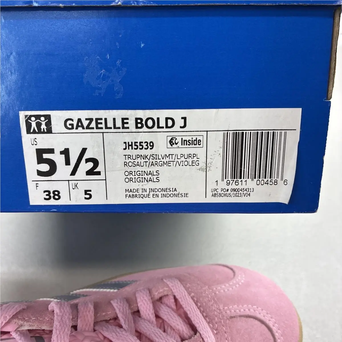 Adidas shoes - JH5539 - JH5539 - Pink (UPC: 197611004586) 4