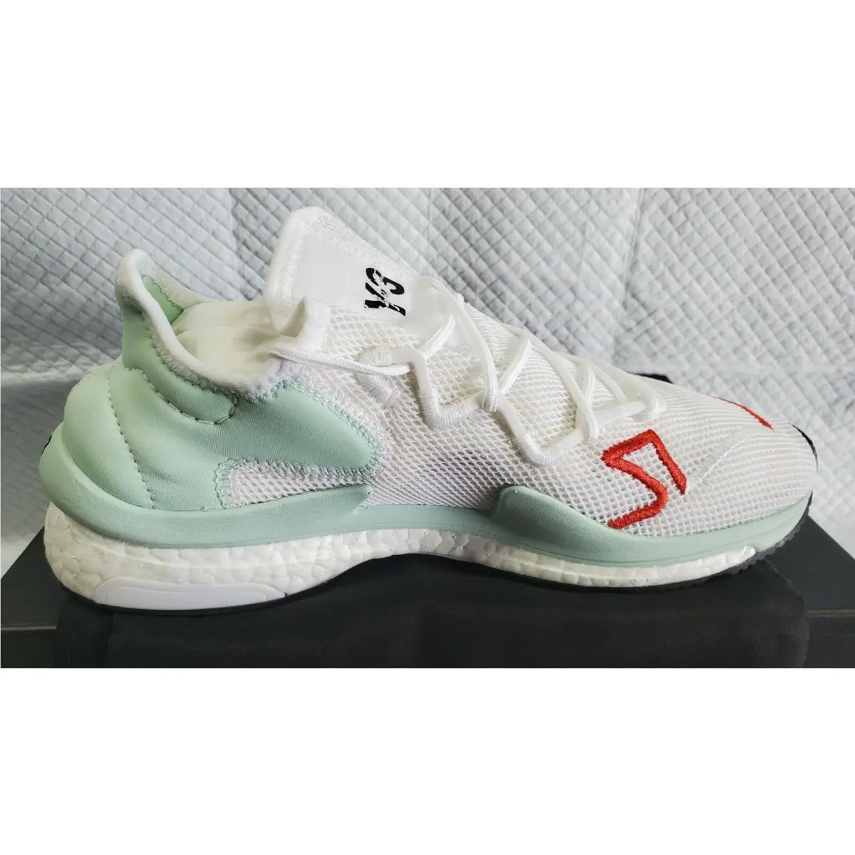 Adidas shoes - adidas Y-3 Adizero Runner - Adizero Runner - F97329 - White/Salgre/CBlack, Manufacturer: Ftwr White / Salgre / Cblack 0