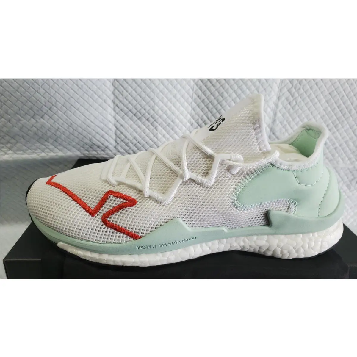 Adidas shoes - adidas Y-3 Adizero Runner - Adizero Runner - F97329 - White/Salgre/CBlack, Manufacturer: Ftwr White / Salgre / Cblack 2