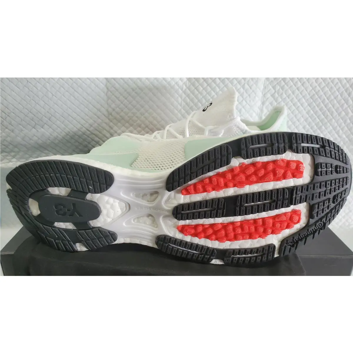 Adidas shoes - adidas Y-3 Adizero Runner - Adizero Runner - F97329 - White/Salgre/CBlack, Manufacturer: Ftwr White / Salgre / Cblack 5