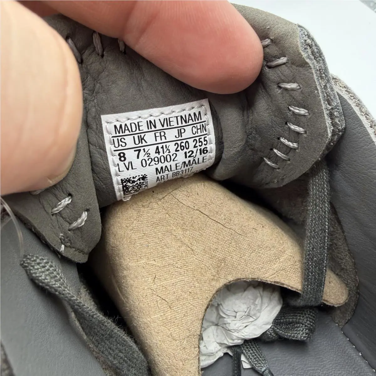Adidas shoes - adidas Wings 2.0 - Wings - BB3117 - Gray (UPC: 190308304662) 9
