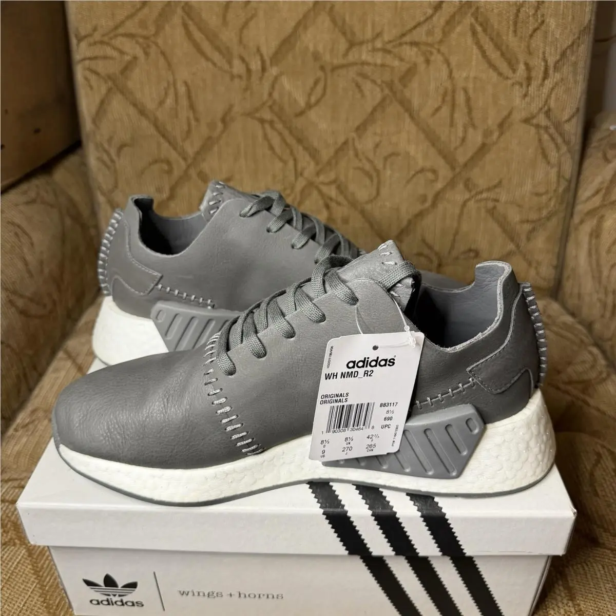Adidas shoes - Wings + horns - Wings horns - BB3117 - Gray 1